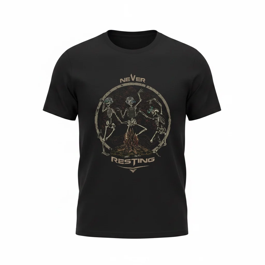 Never Resting Front T-shirt