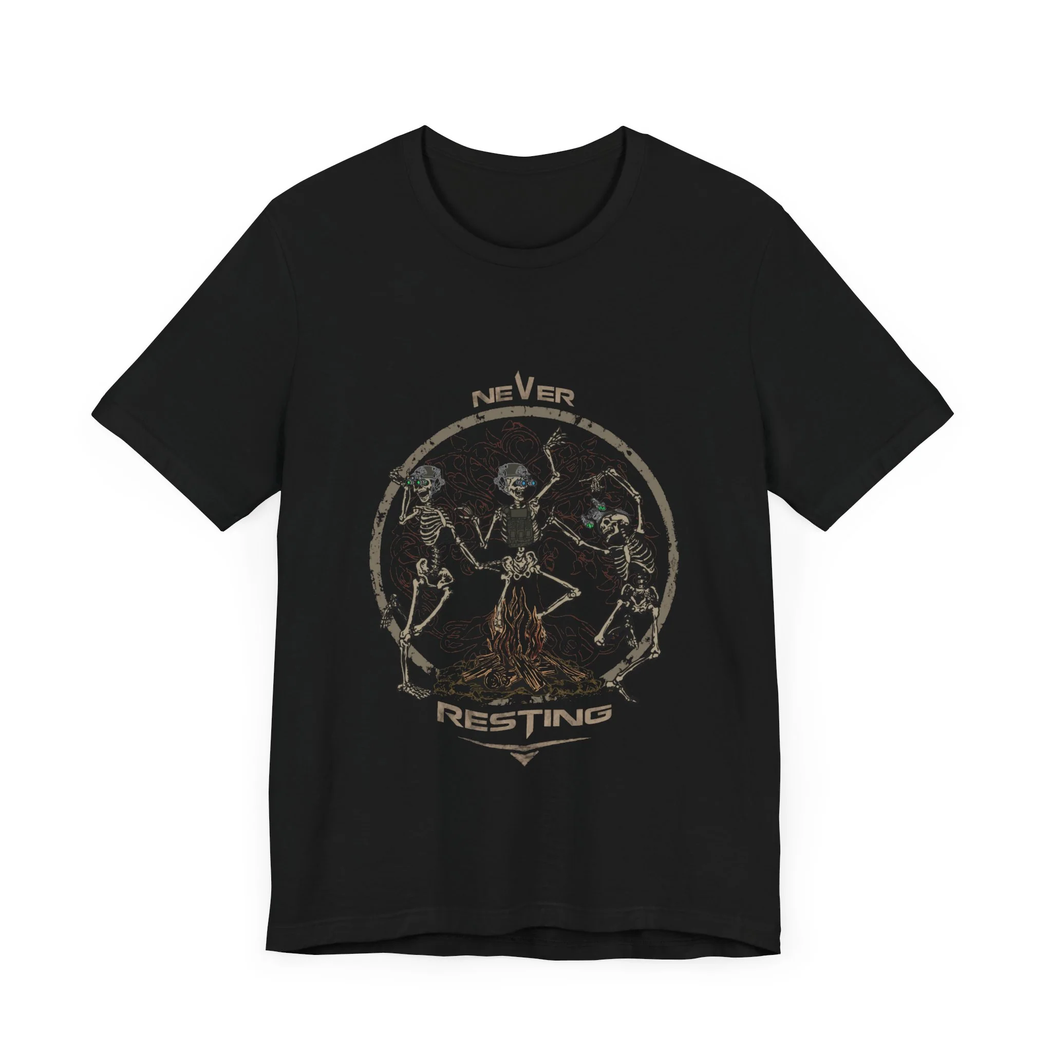 Never Resting Front T-shirt - Image 2