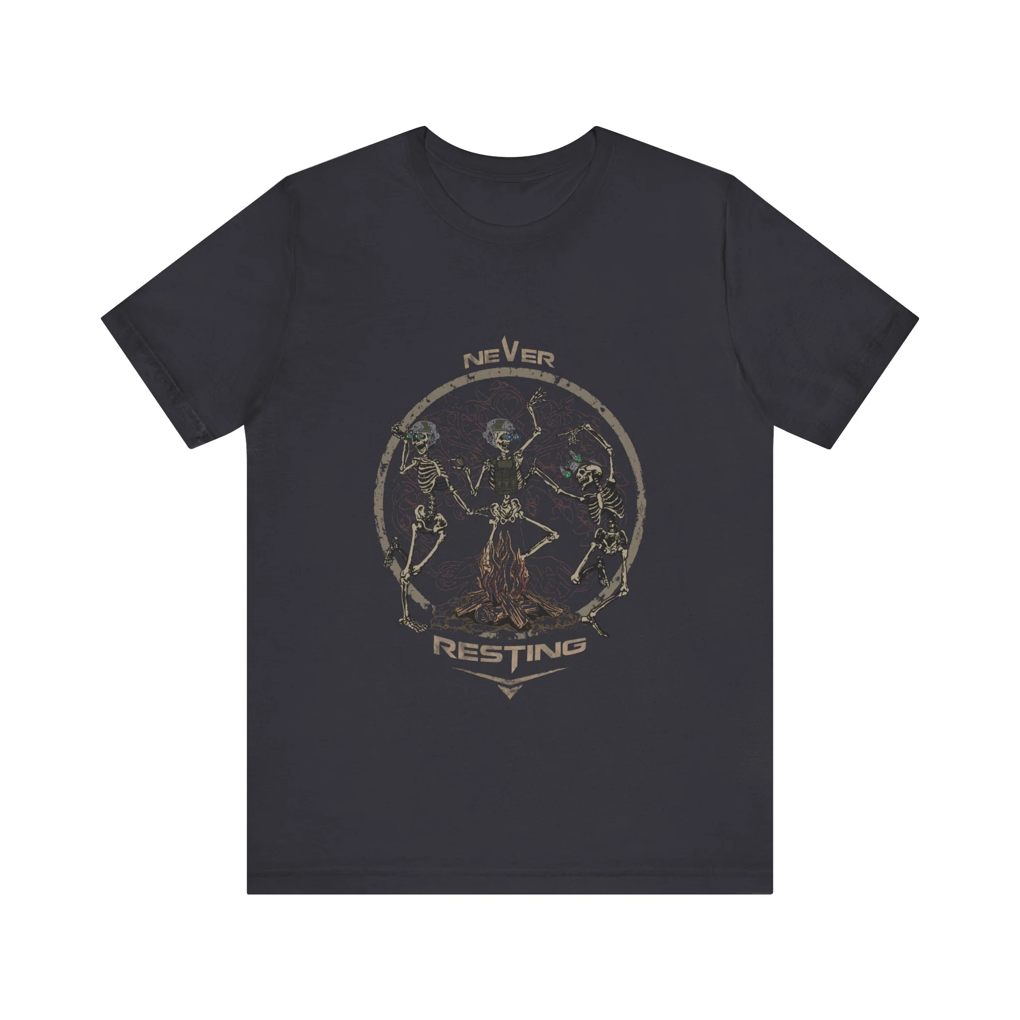 Never Resting Front T-shirt - Image 4