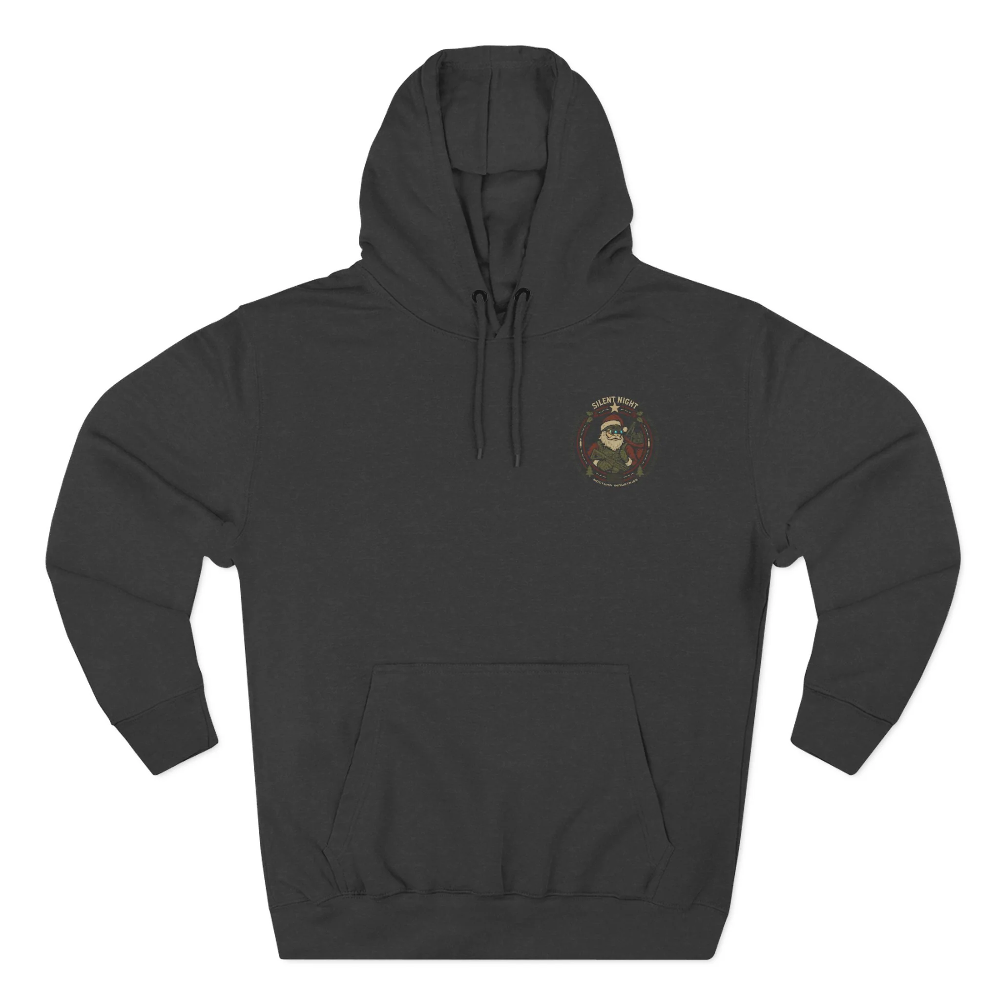 Silent Night Santa Hoodie Nocturn Industries - Image 2