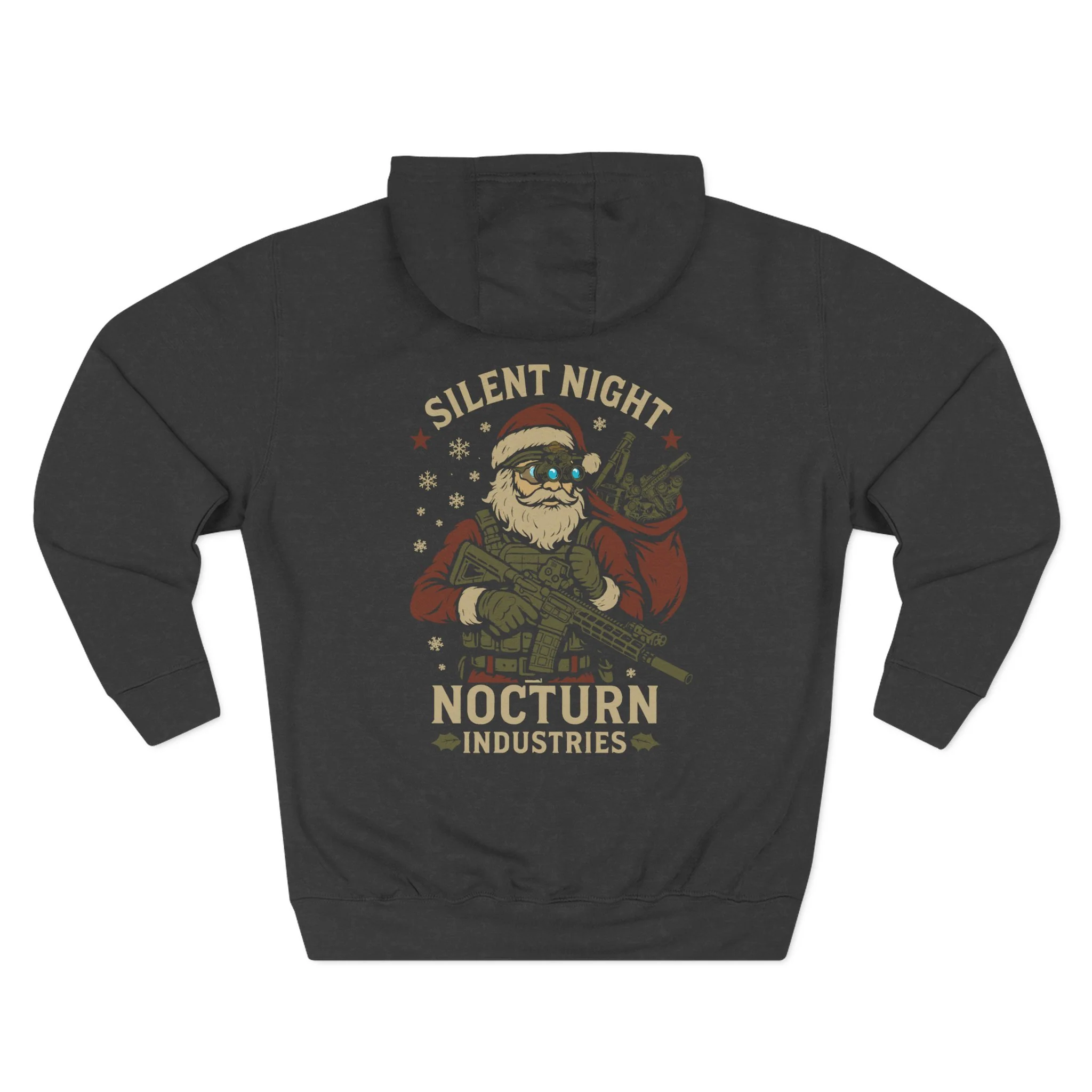 Silent Night Santa Hoodie Nocturn Industries - Image 5