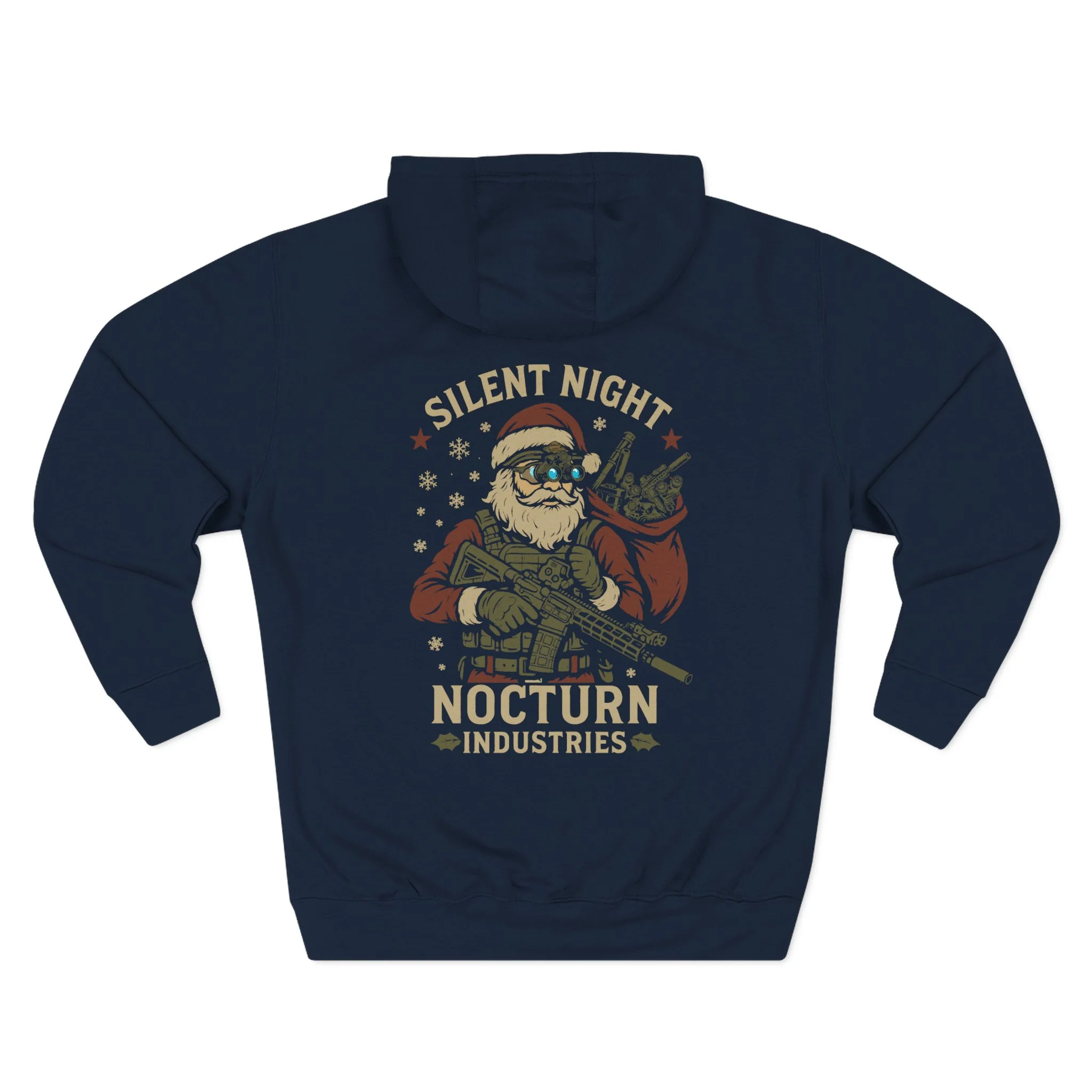 Silent Night Santa Hoodie Nocturn Industries - Image 6